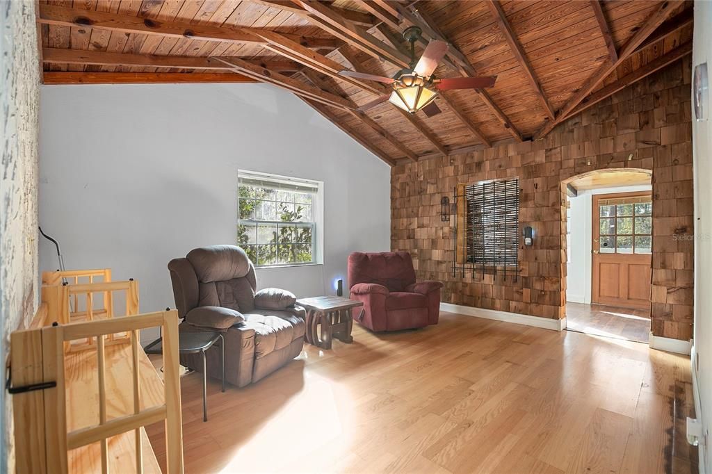 Interior, Stone Walls, Wooden Beams, Wooden Ceilings, Wood Texture Flooring