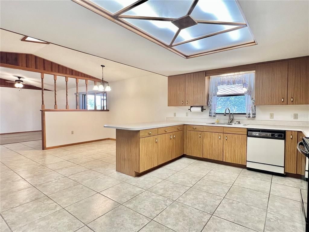 Glass Ceilings, Interior, Kitchen, Pendant Lights