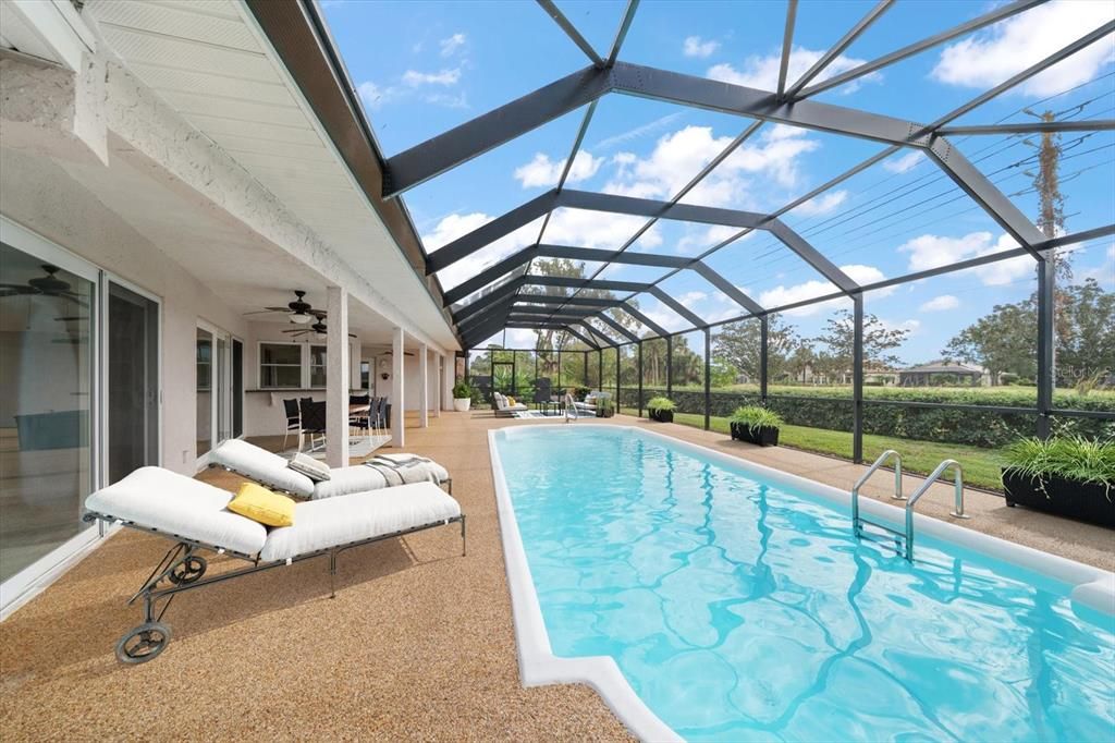 Glass Ceilings, Interior, Pool, Sun Room