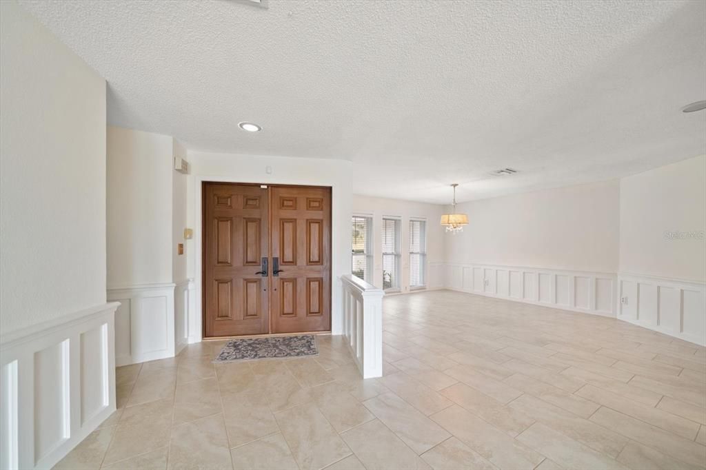 Chandelier, Interior, Recessed Lighting