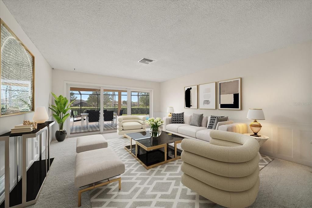 Interior, Living room