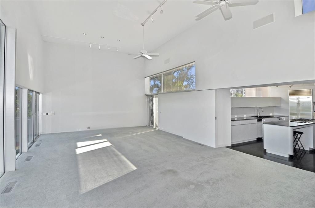 Empty room, Interior, Kitchen