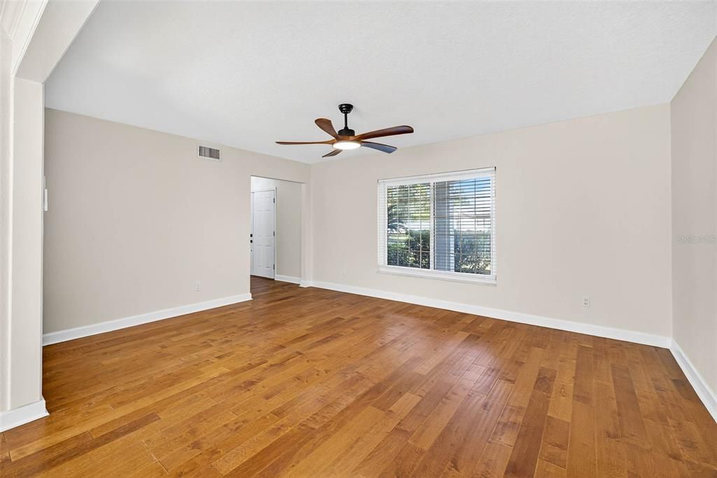 Empty room, Interior, Wood Texture Flooring