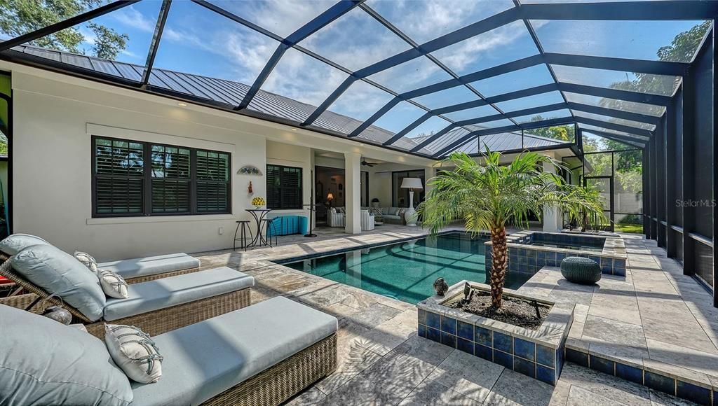 Glass Ceilings, Interior, Pool, Sun Room