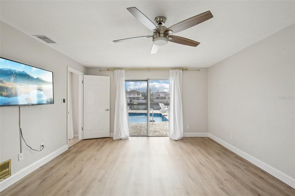 Empty room, Interior, Wood Texture Flooring
