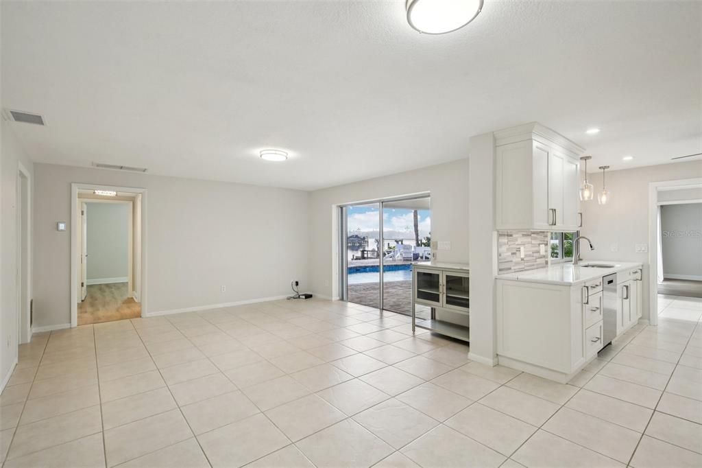 Interior, Kitchen, Pendant Lights, Recessed Lighting