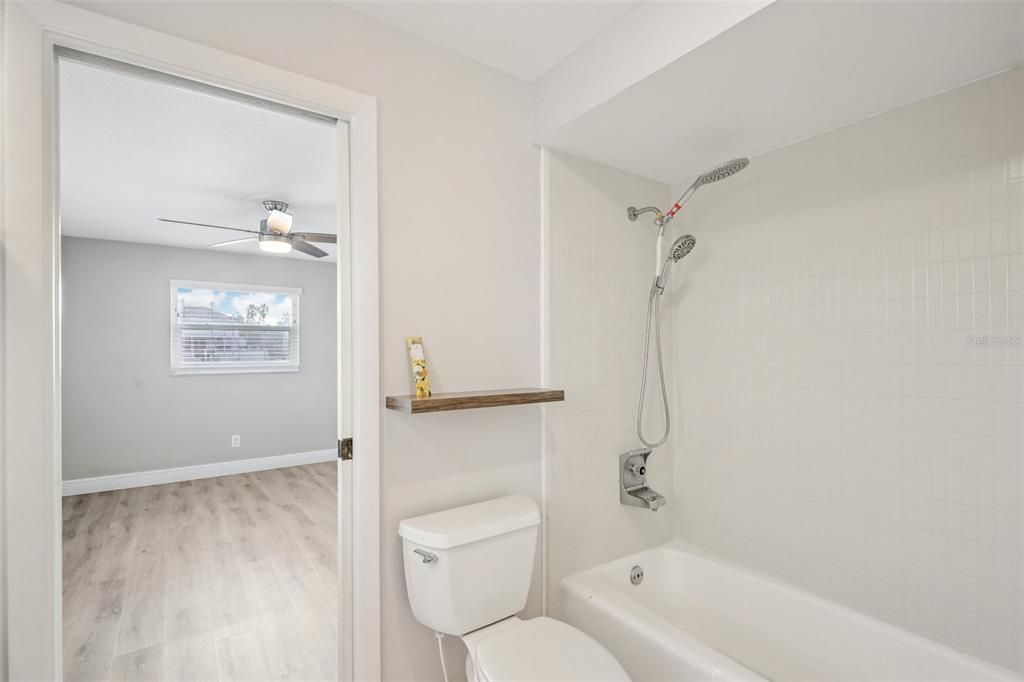 Bathroom, Interior, Wood Texture Flooring