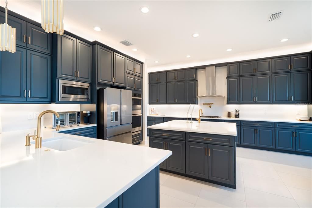 Interior, Kitchen, Recessed Lighting, Stainless Steel Appliances