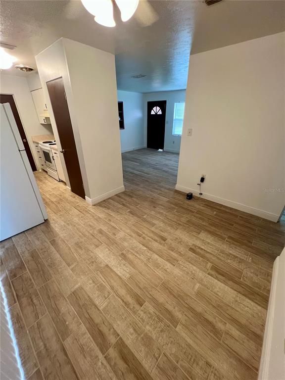Empty room, Interior, Kitchen, Wood Texture Flooring