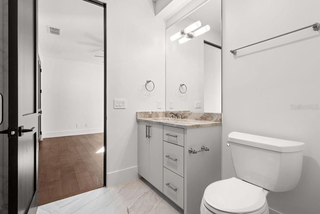 Bathroom, Interior, Marble, Wood Texture Flooring