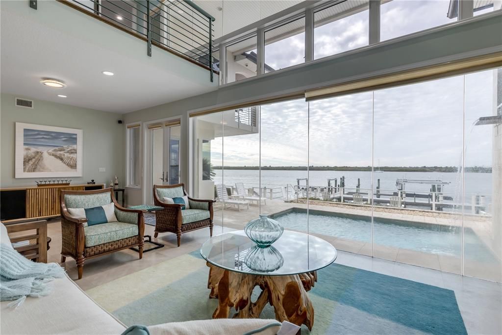 Interior, Living room, Pool, Recessed Lighting, Water