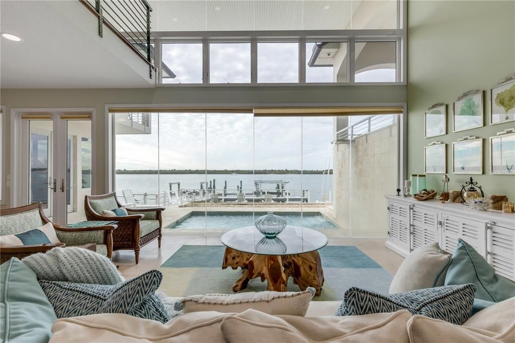 Interior, Living room, Recessed Lighting, Water