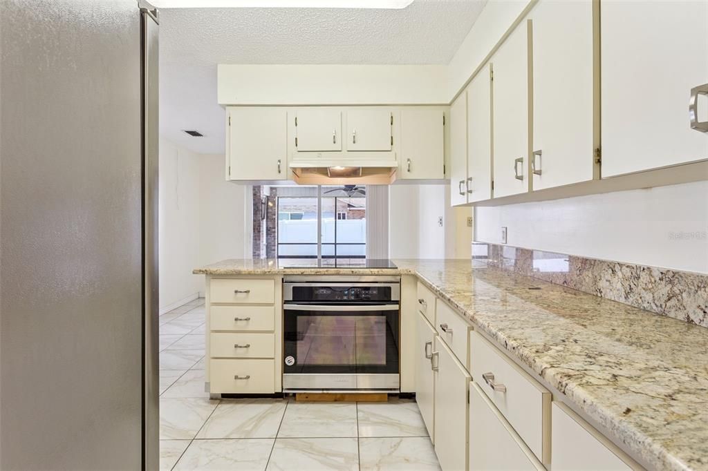 Interior, Kitchen, Marble, Stainless Steel Appliances