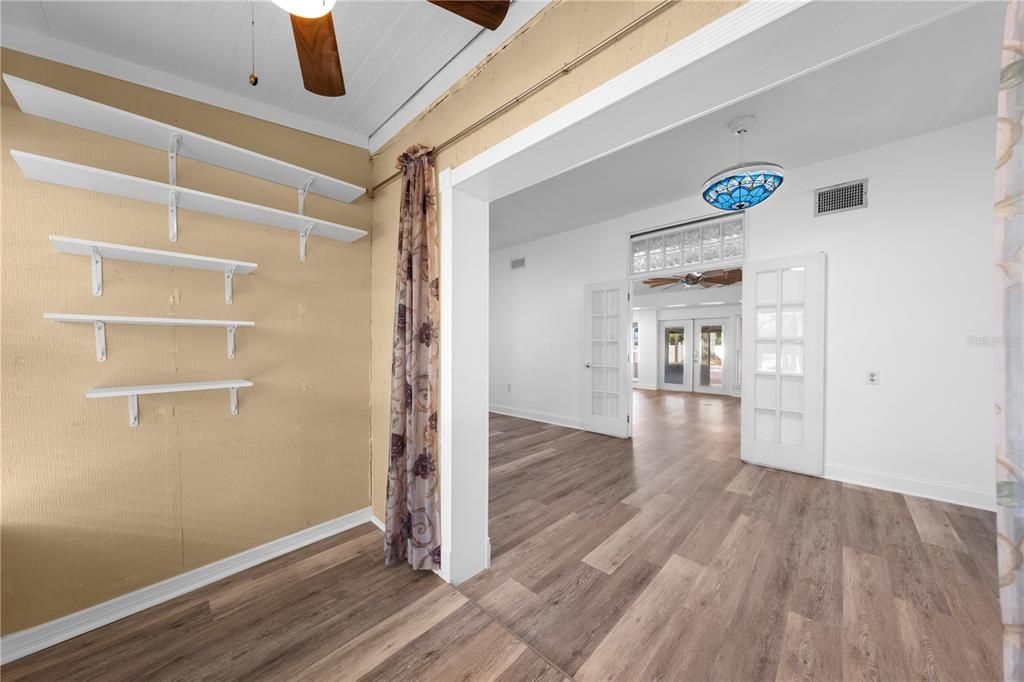 Empty room, Interior, Wood Texture Flooring