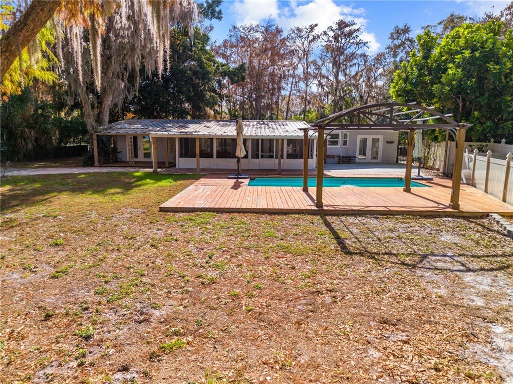 Backyard, Exterior, Pool