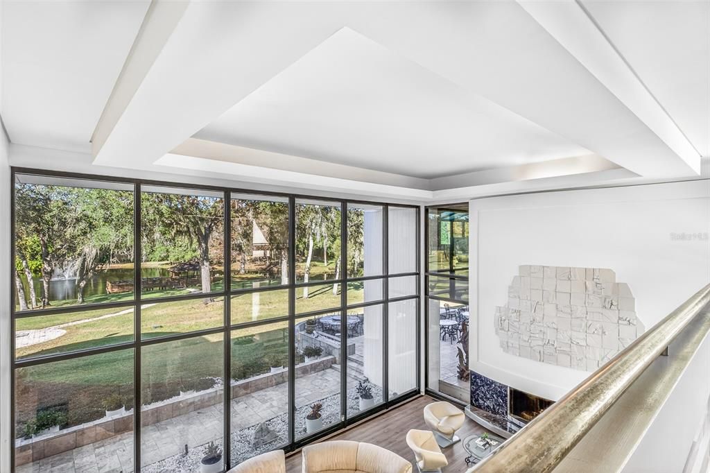 Interior, Sun Room, Wood Texture Flooring