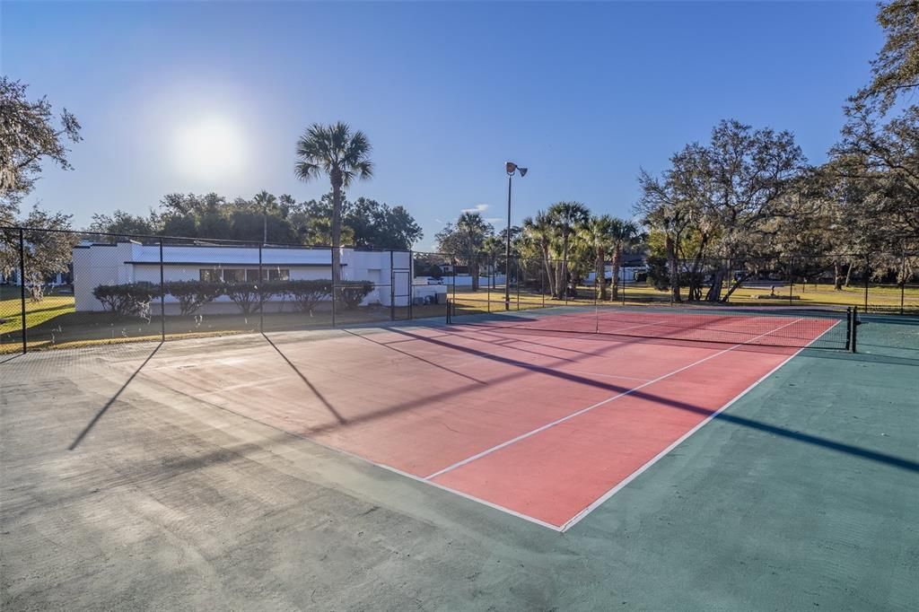 Exterior, Tennis Courts