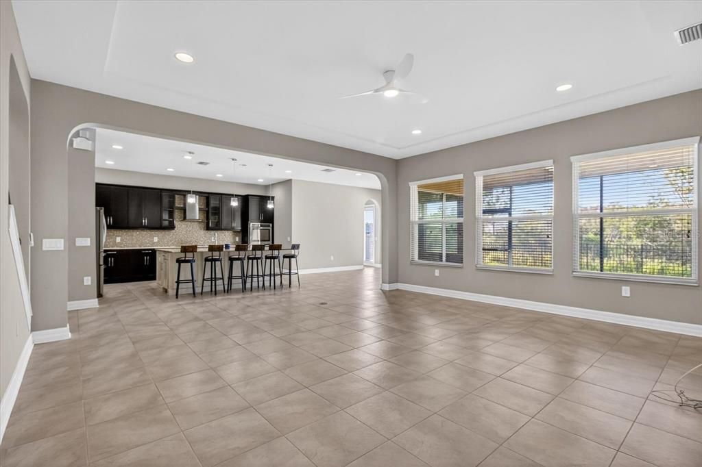 Interior, Kitchen, Pendant Lights, Recessed Lighting