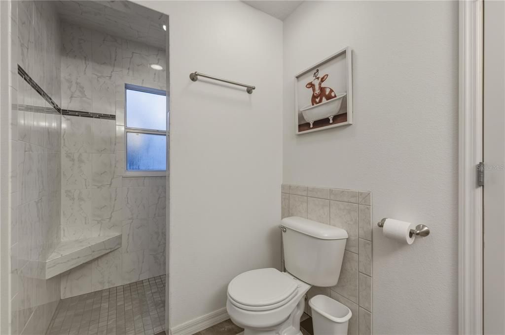 Bathroom, Interior, Marble Walls