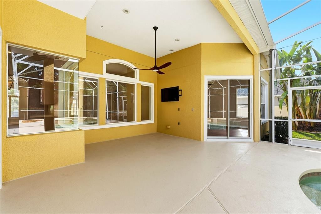 Glass Ceilings, Interior, Pool, Recessed Lighting, Sun Room