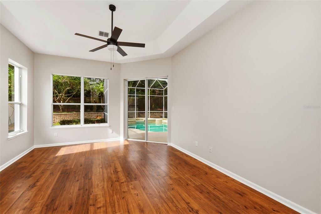 Empty room, Interior, Wood Texture Flooring