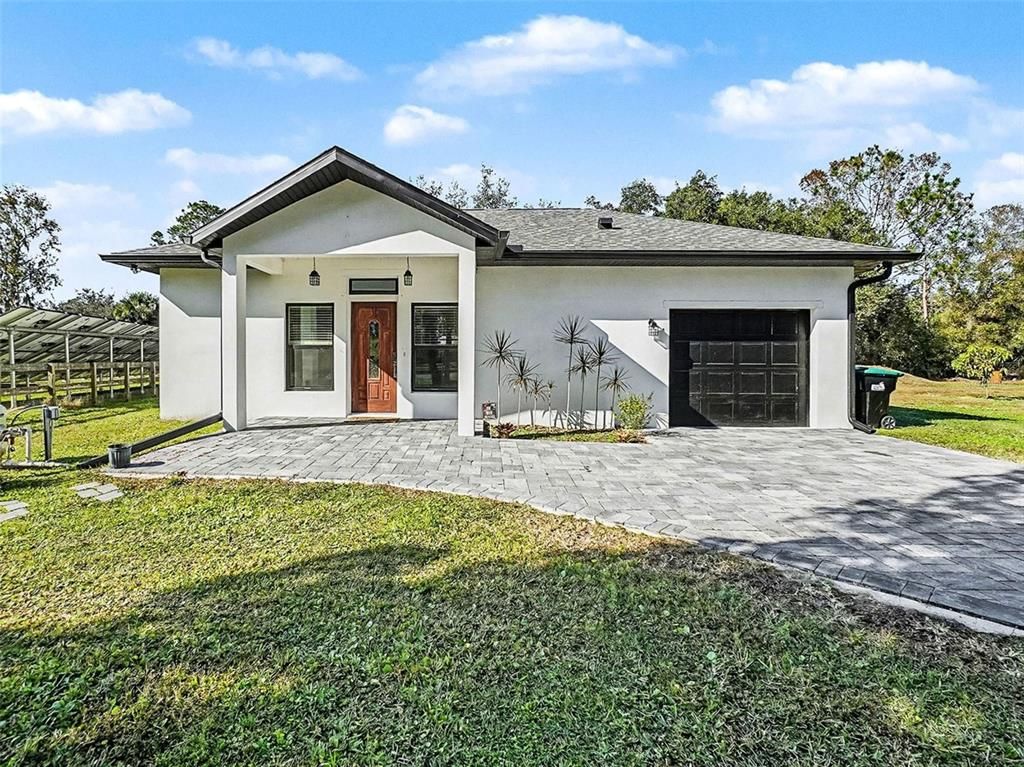 Attached, Backyard, Exterior, Facade, Ranch