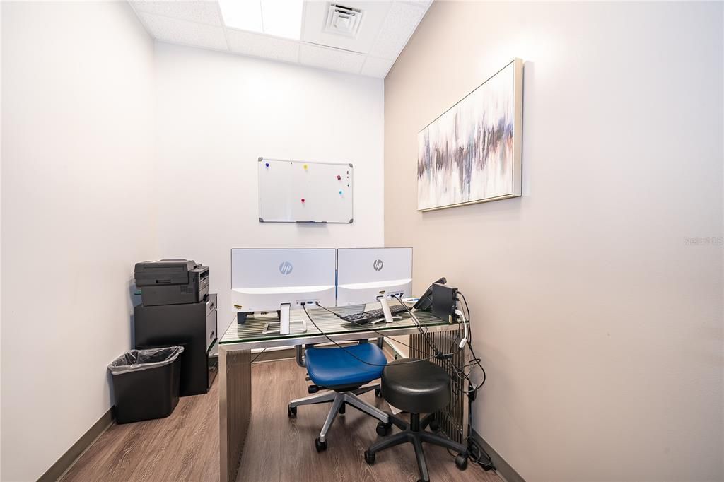 Home Office, Interior, Wood Texture Flooring
