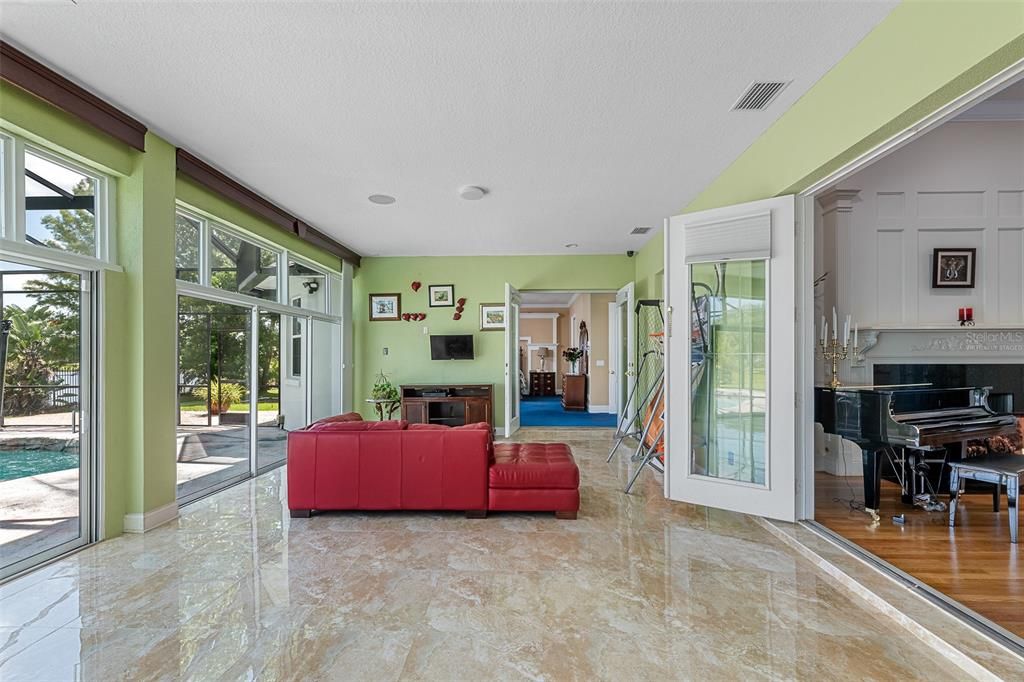 Interior, Living room, Piano