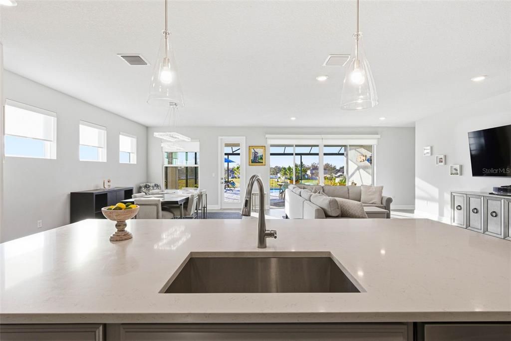 Interior, Kitchen, Pendant Lights, Recessed Lighting
