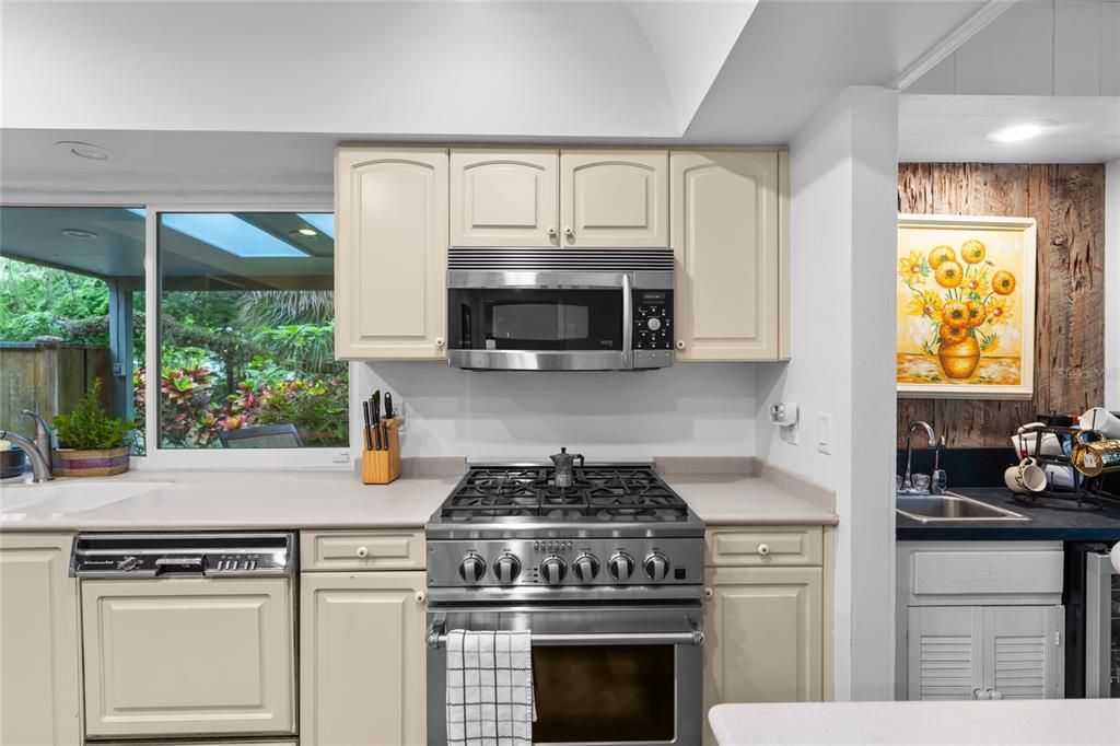 Interior, Kitchen, Recessed Lighting, Stainless Steel Appliances