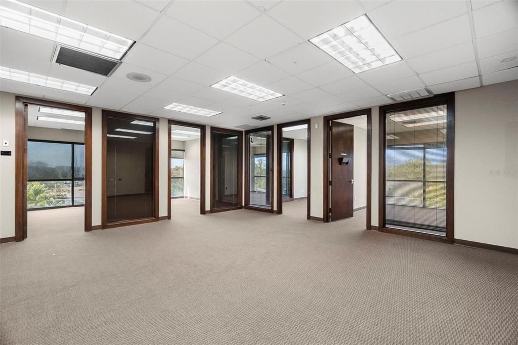 Elevator, Empty room, Interior, Recessed Lighting