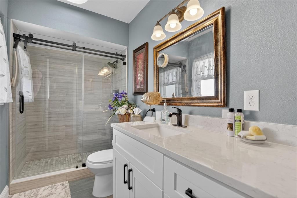 Bathroom, Glass Shower, Interior