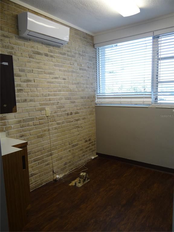 Interior, Stone Walls, Wood Texture Flooring