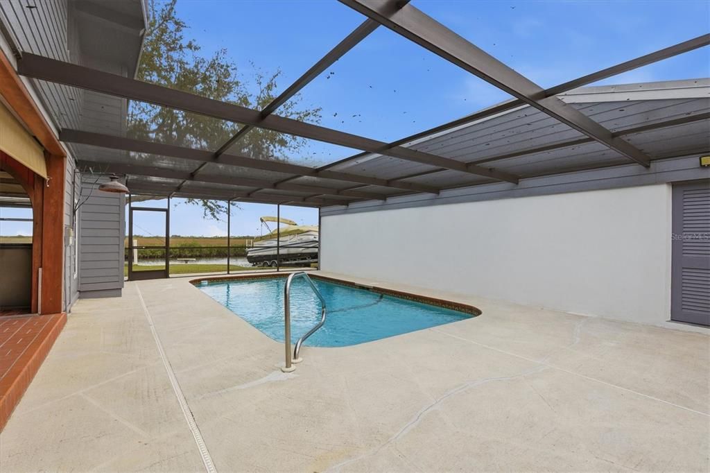 Glass Ceilings, Interior, Pool, Sun Room