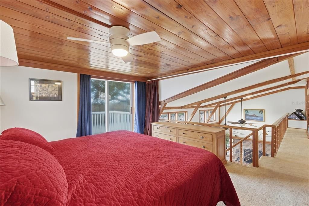 Bedroom, Interior, Wooden Beams, Wooden Ceilings