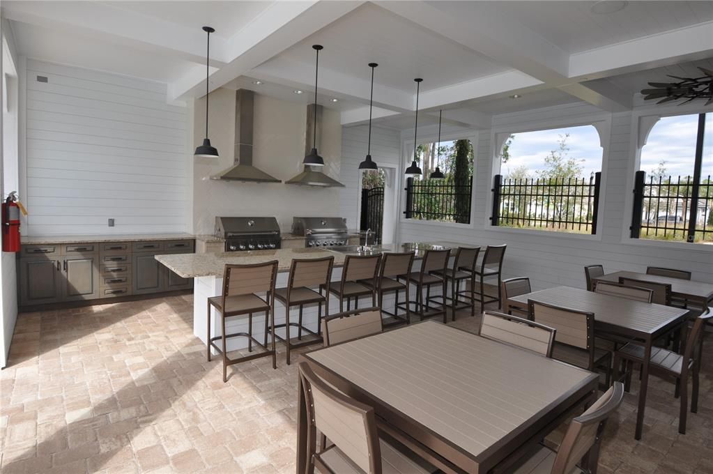 Dining room, Interior, Pendant Lights, Recessed Lighting