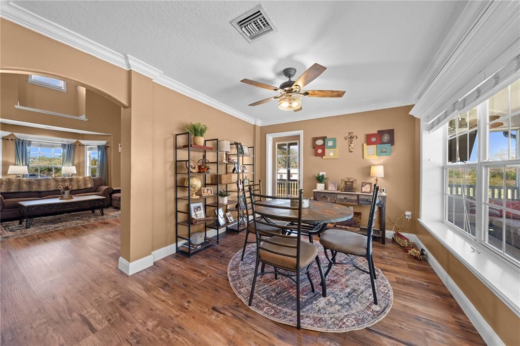Dining room, Interior, Living room, Wood Texture Flooring