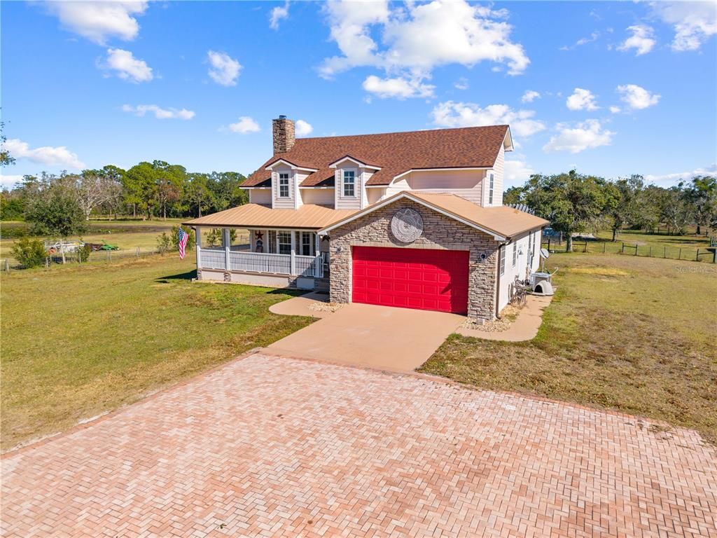 Backyard, Detached Garage, Exterior