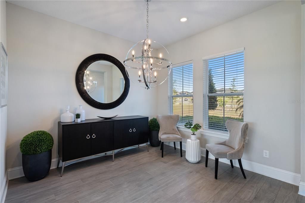 Interior, Pendant Lights, Recessed Lighting, Wood Texture Flooring