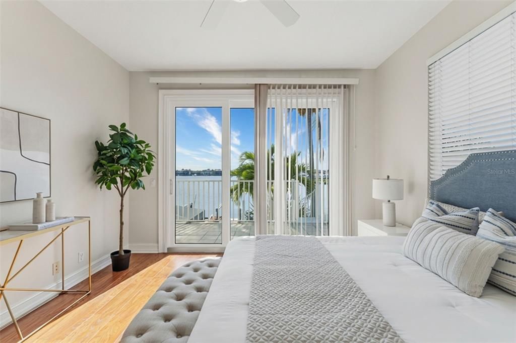 Bedroom, Interior, Water, Wood Texture Flooring