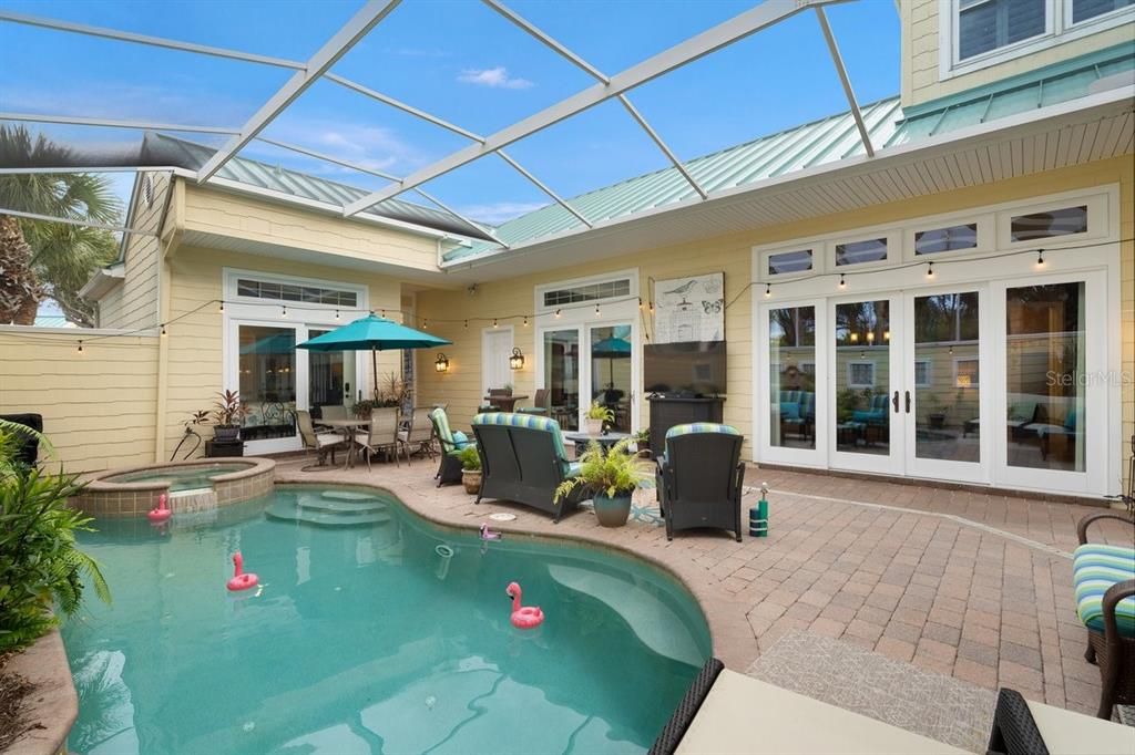 Glass Ceilings, Interior, Pool, Sun Room