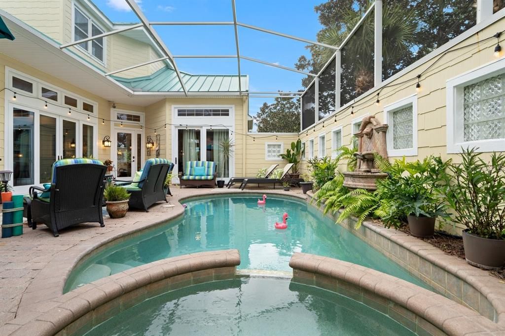 Glass Ceilings, Interior, Pool, Sun Room