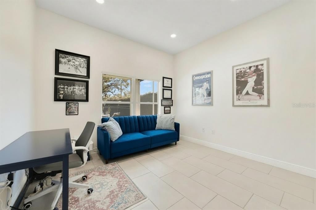 Home Office, Interior, Recessed Lighting