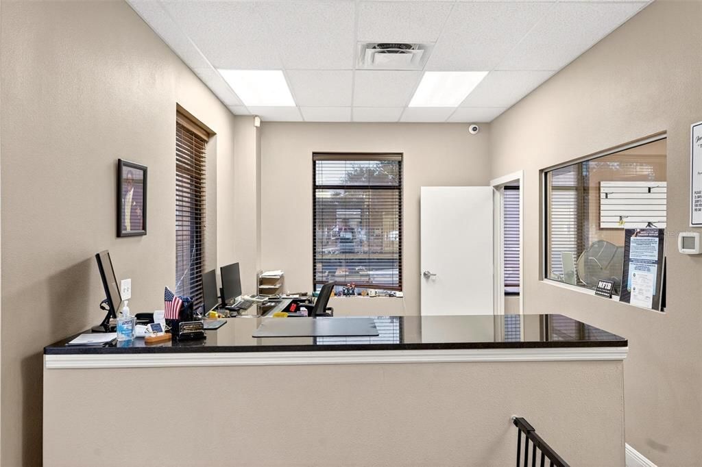 Home Office, Interior, Recessed Lighting