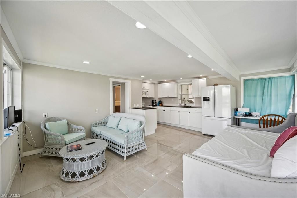 Interior, Kitchen, Living room, Recessed Lighting