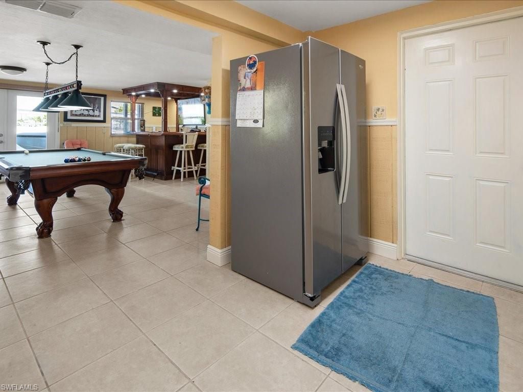 Billiard Table, Game Room, Interior, Kitchen, Pendant Lights