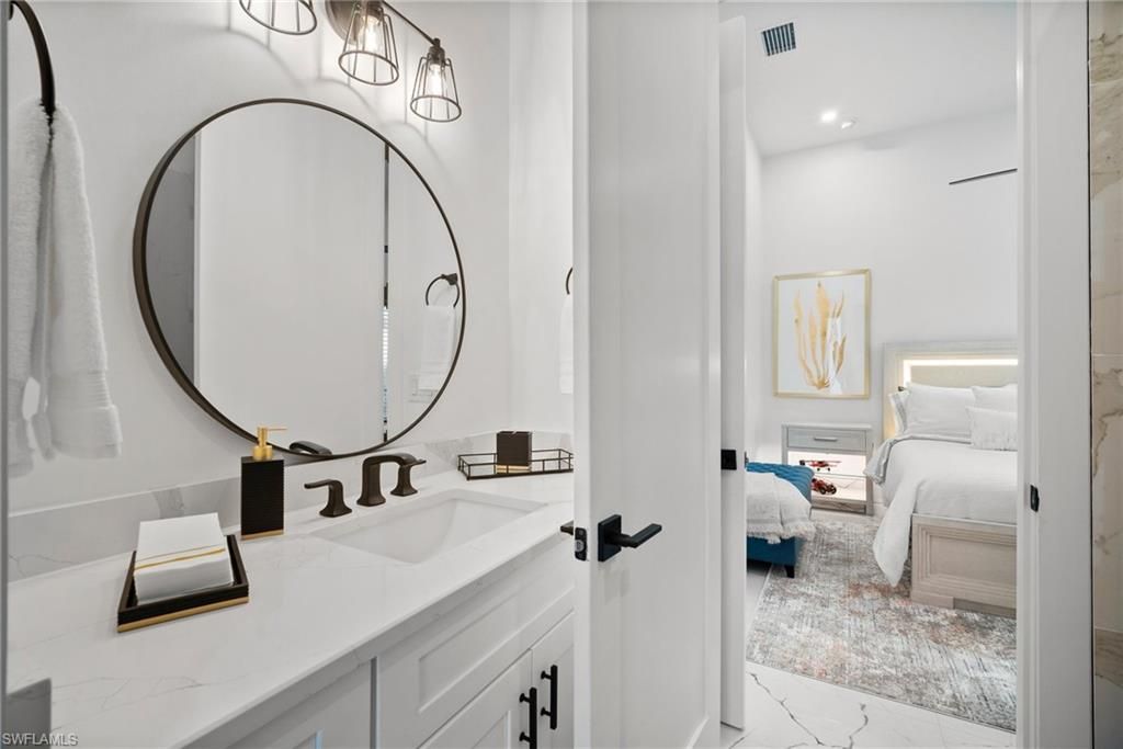 Bathroom, Bedroom, Interior, Marble, Recessed Lighting