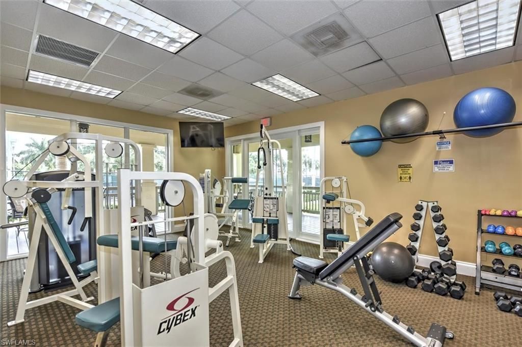 Fitness Equipment, Gym, Interior