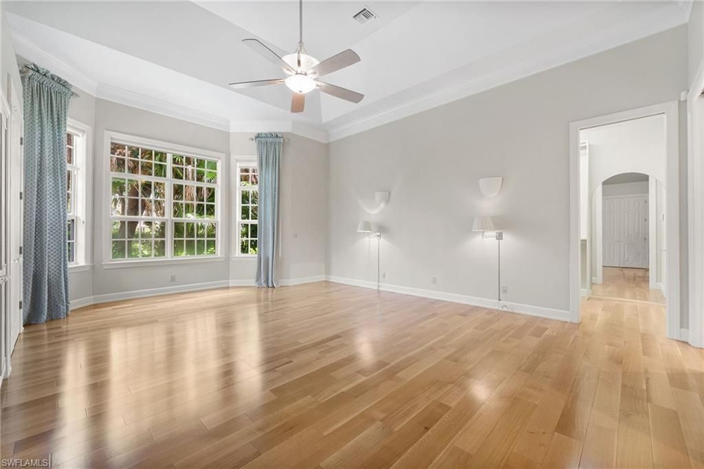 Empty room, Interior, Wood Texture Flooring