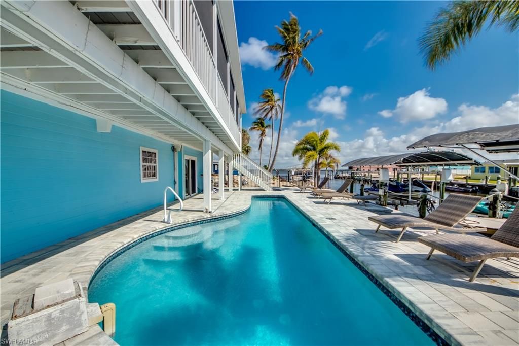 Exterior, Pool, Solar Panels